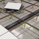 bolted_grid_raised_floor_installation